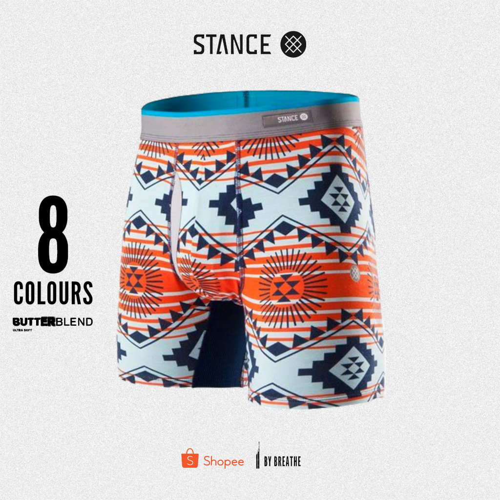 STANCE กางเกงในชาย​ SUPERIOR BUTTER BLEND BOXER BRIEF WITH DUAL LAYER POUCH