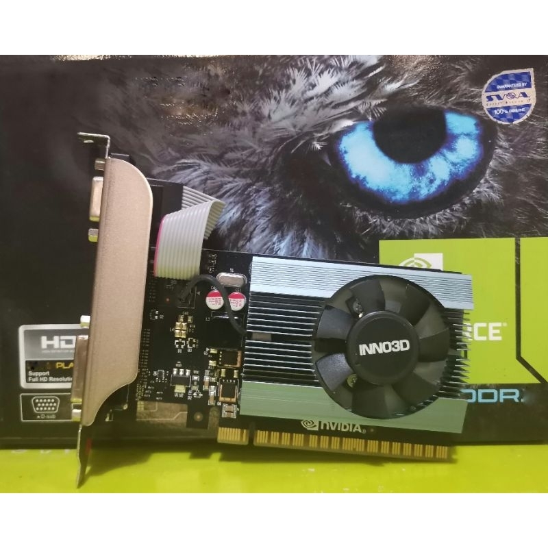 การ์ดจอ INNO3D รุ่น NVIDIA GeForce  GT 710 2GB DDR3 (no box) (มือสอง ไม่มีกล่อง)