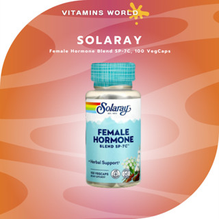 Solaray, Female Hormone Blend SP-7C, 100 VegCaps (V.3116)