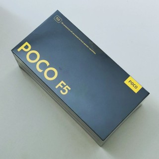 (พร้อมจัดส่ง) POCO F5 (Ram 12/Rom 256) สินค้าใหม่ในซีล ประกันศูนย์ 15 เดือน