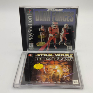 STAR WARS EP1 + Dark Forces [bootleg] แผ่นสวยใส ก๊อปปั้ม ภาษาอังกฤษ PlayStation [PS1]