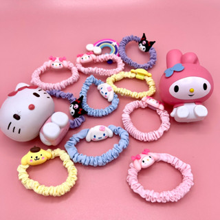 ยางรัดผม sanrio 1 เส้น คละสี (ย76)