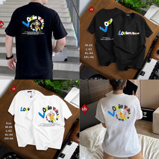 เสื้อยืดแขนสั้น LOUIS VUITTON 🔖 Unisex 👱🏻‍♂️👩🏼‍🦰 cotton 💯 ผ้านุ่ม ใส่สบายตัว พร้อมส่งจากไทย 🚚 ร้านค้าจัดส่งไว