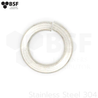 แหวนสปริงสแตนเลส SUS304 ขนาด M3-M36 (1/8"-1")