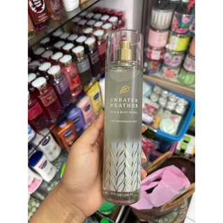 Bath and Body Works SWEATER WEATHER Fine Fragrance Body Mist 236ml. ของแท้