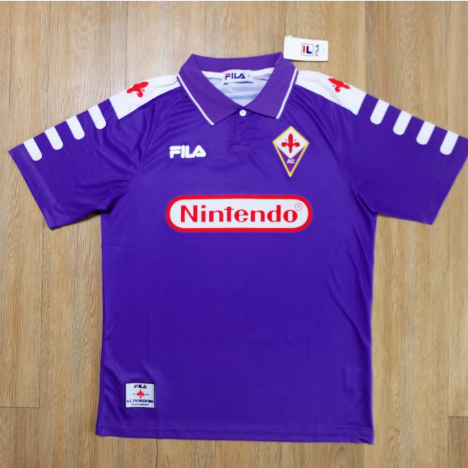 เสื้อ ฟิออเรนติน่า ย้อนยุค เกรด AAA Fiorentina retro