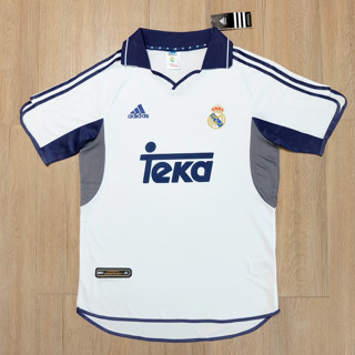 เสื้อบอล รีล มาดริด ย้อนยุค ปี 2000-01 เกรด AAA Real Madrid retro