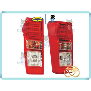 ไฟท้าย Dmax all new ดีแมก ออนิว 2012-2019 LED สีแดง เบ้าเทา …