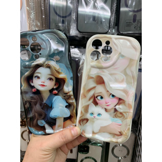 เคสมือถือกันฝุ่นลายเจ้าหญิงดิสนีย์มีรุ่นOPPO A15,A16,A17,A57(4G),A98(5G),Reno7Z/8Z,Reno8T