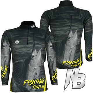 เสื้อตกปลา,ปั่นจักรยาน ET Black Gold Fishing Thailand ป้องกัน UV