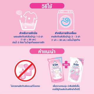 [แพ็ค4] D-nee ดีนี่ น้ำยาปรับผ้านุ่มเด็ก สูตรเข้มข้น ออร์แกนิค 1,000 มล X 4