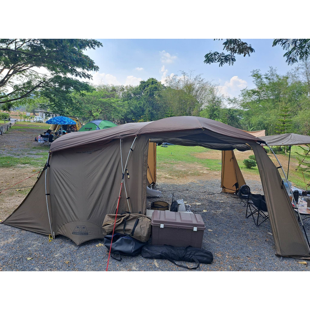 ฟลายชีทคลุมเต้นท์ Riancover Coleman tough  screen 2 room house