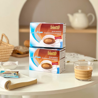 ( 10 ซอง )สริมคัพกาแฟปรุงสำเร็จผสมถั่วขาวและคอลลาเจน✅ ไม่มีน้ำตาล
