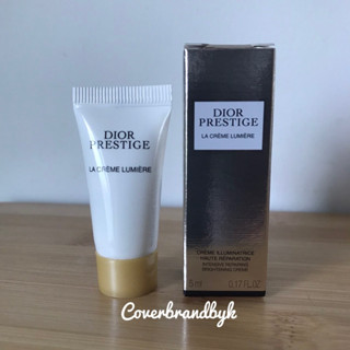 [ฉลากไทย💯]Dior Prestige La Crème Lumière Brightening and Repairing Cream 5 มล.