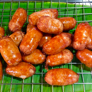 ใส้กรอกอีสาน หมูมันน้อย