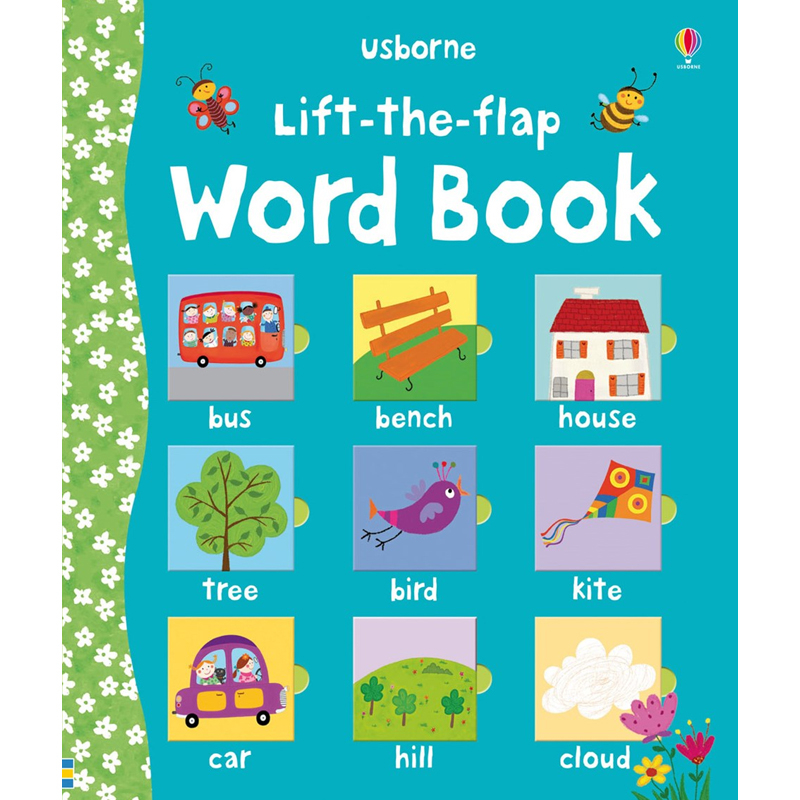 Usborne books Lift-the-flap word book 2Y+ หนังสือ ภาษาอังกฤษ สำหรับเด็ก 2 ปีขึ้นไป