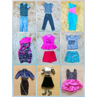 Barbie Outfits doll ขายชุดตุ๊กตาบาร์บี้แท้ สินค้าใหม่พร้อมส่ง