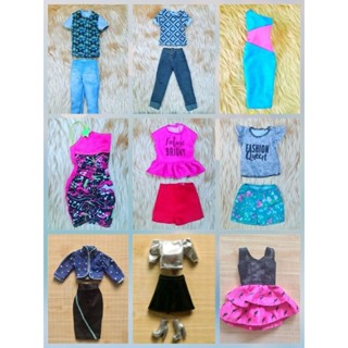 Barbie Outfits doll ขายชุดตุ๊กตาบาร์บี้แท้ สินค้าใหม่พร้อมส่ง