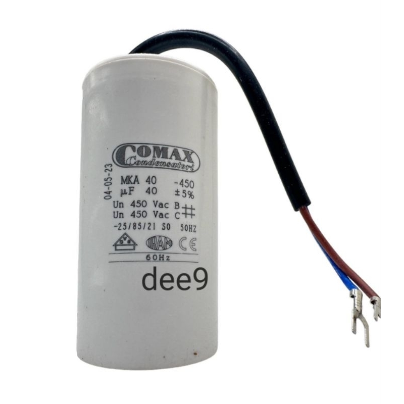 capacitor 40uf 450v ของใหม่ พร้อมส่ง ตัวเก็บประจุ