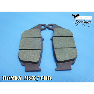 HONDA MXS CBR CRF  REAR DISC BRAKE PADS  // ผ้าดิสเบรคหลัง