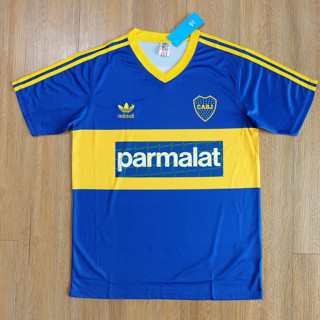 เสื้อบอล โบคา จูเนียร์ส ย้อนยุค เกรด AAA Boca Juniors Retro