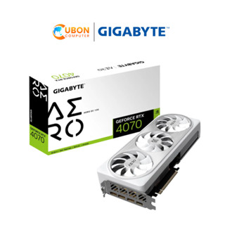 การ์ดจอ VGA GIGABYTE GEFORCE RTX 4070 AERO OC - 12GB GDDR6X ประกันศูนย์ 3 ปี