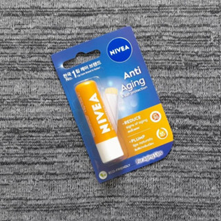 นีเวีย ลิป แอนตี้ เอจ เอสพีเอฟ30 Nivea Lip Care Anti Aging &amp; Sun Protection SPF30 4.8 กรัม