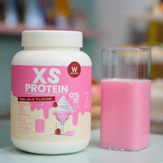 [โปรตีนคุมหิว] WINK WHITE XS PROTEIN PINK MILK WHEY L-CARNITINE PINK MILK นมชมพู นมเย็น คุมหิว เร่งเผาผลาญ