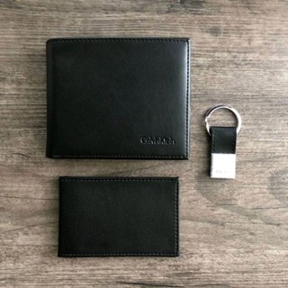 CK credit card fold with clip key fob set