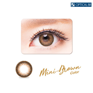 Magic Eye Mini Colors (2P) - สี Brown  คอนแทคเลนส์ชนิดสี รายเดือน