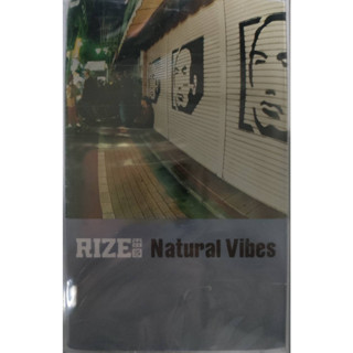 เทปเพลงวง RIZE # Natural Vibes (สินค้าสภาพโรงงาน อยู่ในซีล)