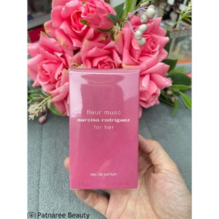 น้ำหอม ป้ายไทย🍀 Narciso Rodriguez Fleur Musc ชมพูเข้ม