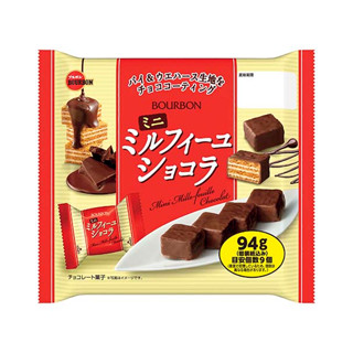 Bourbon mini millefeuille Chocolate 94 กรัม