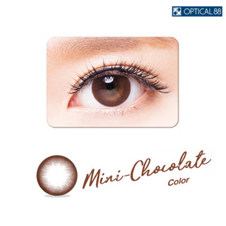 Magic Eye Mini Colors (2P) - สี Chocolate คอนแทคเลนส์ชนิดสี รายเดือน