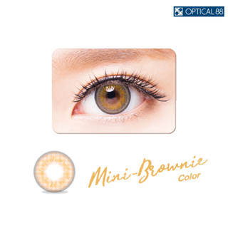 Magic Eye Mini Colors (2P) - สี Brownie คอนแทคเลนส์ชนิดสี รายเดือน