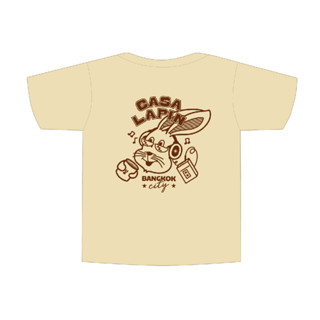 90s Bunny T-Shirt Cotton l เสื้อยืด Oversize l เสื้อยืดแขนสั้น l เสื้อยืดคอกลม l เนื้อผ้าคอตตอน l CASA LAPIN