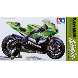 💥ใส่โค้ดลดเพิ่ม 20฿💥🏆 TAMIYA 14109 ชุดประกอบจำลองมาตราส่วน 1:12 Kawasaki Ninja ZX-RR โมเดลประกอบ ต้องไปสร้างและทำสีเอง