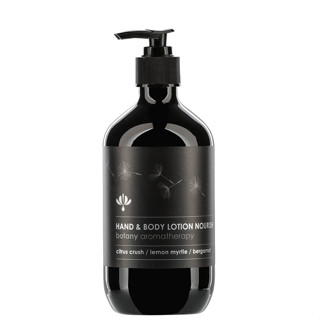 Botany โลชั่นอโรมาเธอราปีสำหรับมือและผิวกาย Aromatherapy HAND &amp; BODY LOTION NOURISH (250ml) Organic Pavilion