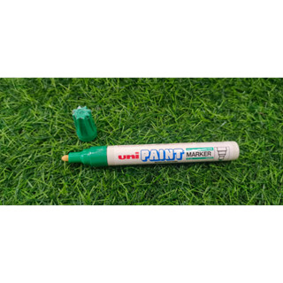 ปากกาเคมีมาร์กเกอร์ UNIPAINT MARKER สีเขียว PX-20