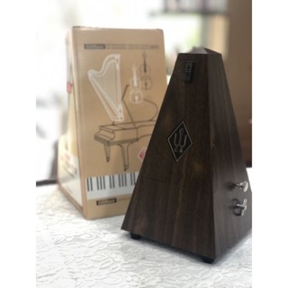 WITTNER METRONOME (WALNUT GRAIN)855131/ Plastic casing with bell เครื่องเคาะจังหวะ/เมโทรนอมนำเข้าจากเยอรมัน