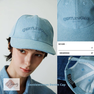 [พร้อมส่ง] หมวก Gentlewoman Denim Cap