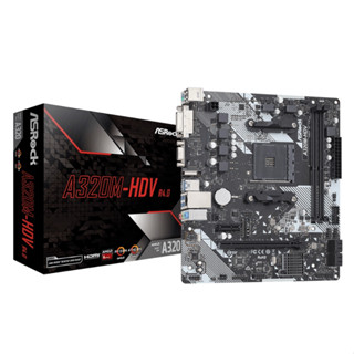 MAINBOARD ASROCK A320M-HDV R4.0  SOCKET AM4 (รับประกัน3ปี)