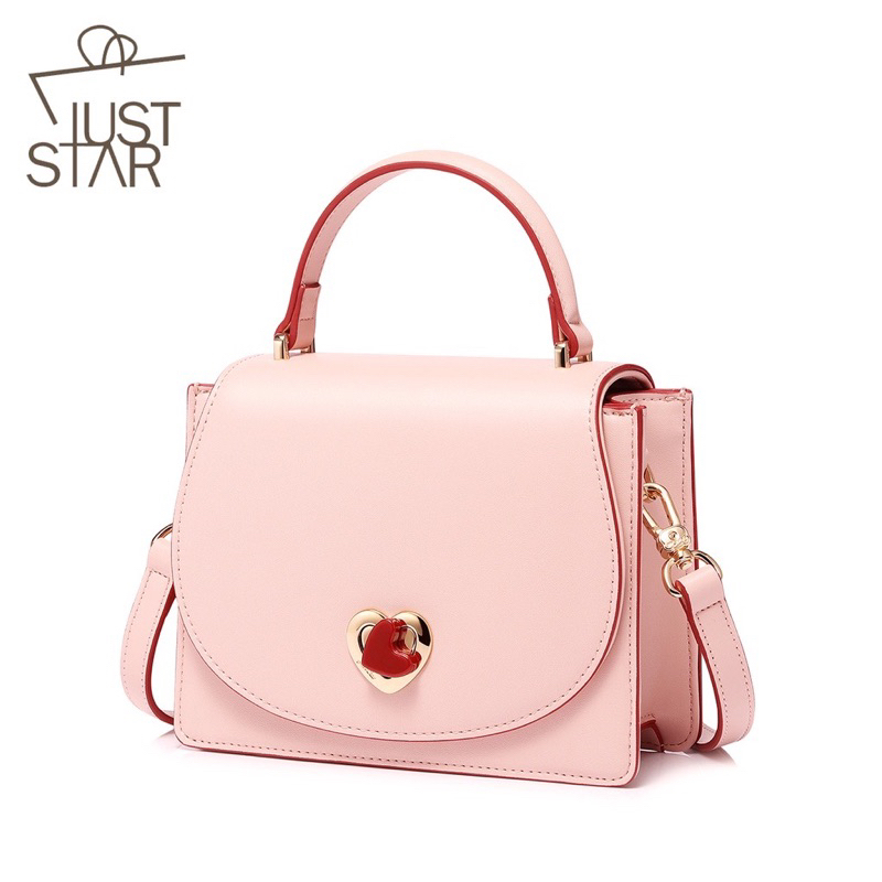 กระเป๋า Juststar สีชมพู หวาน
