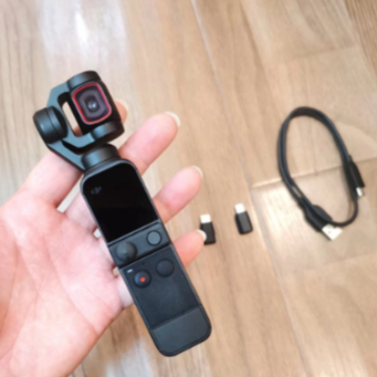 DJI Pocket 2 Osmo Osmo Pocket Gimbal Black กล้อง น้ำหนักเบาสมาร์ท 4K HD มือสองสภาพใหม่95%new