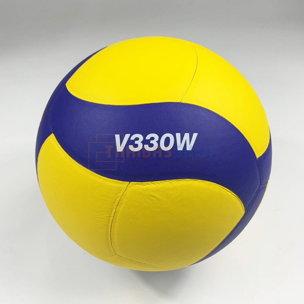 (ของแท้ 100%) วอลเลย์บอล Mikasa V330W รุ่น Competition Model ลูกวอลเลย์บอลหนังอัด PU นุ่ม มีมอก.