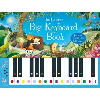 Usborne books Big keyboard book 4Y+  หนังสือเพลง มีคีย์บอร์ด  นิทานมีเพลง สำหรับเด็ก 4 ปีขึ้นไป