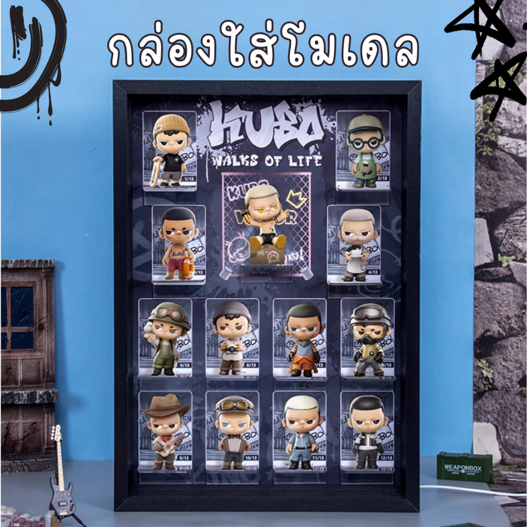 [E-tax E-Receipt] ตู้โชว์โมเดล กรอบใส่โมเดล Kubo Walk of life พร้อมฉากหลัง