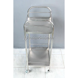 ชั้นวางเครื่องดื่ม บาร์น้ำ สเตนเลส ขนาด 34*42*80 ซม.