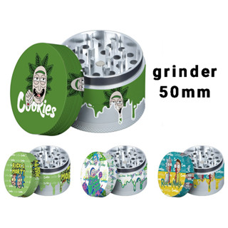 ที่บดสมุนไพร Grinder 50mm โลหะผสมสังกะสี เครื่องบดเครื่องเทศ