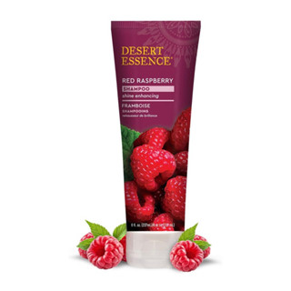 แชมพู Desert Essence Red Raspberry Shampoo - 8 Fl Ounce - Gloss &amp; Shine Enhancing - Strengthens Hair